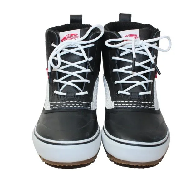 Vans ALL Weather MTB Sneaker Boot Black White Waffle Sole Men's 12 NEW!
